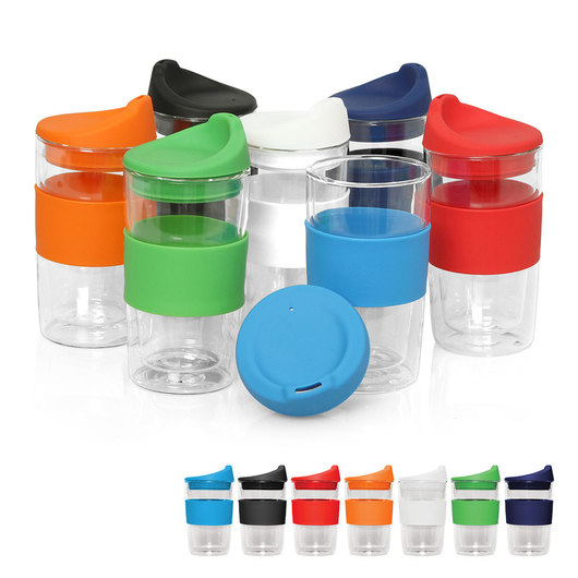 Premium Glass Cup 2 Go Group Shot